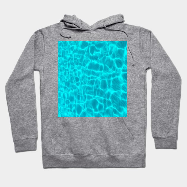 Tropical Blue Ocean Hoodie by NewburyBoutique